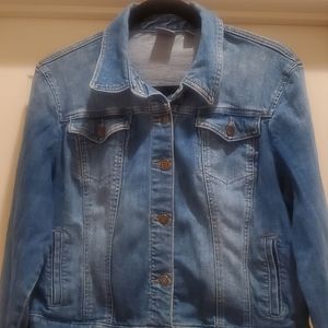 NY&Co. Stonewashed Denim Jacket